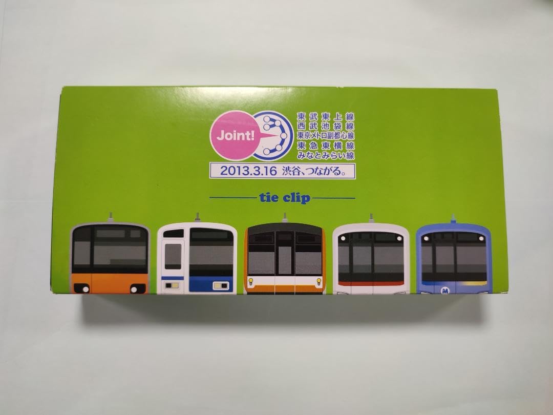 5社相互直通記念　ネクタイピン Amazon.co.jp: 当選品 5社相互直通運転開始記念 ネクタイ＋ネクタイ